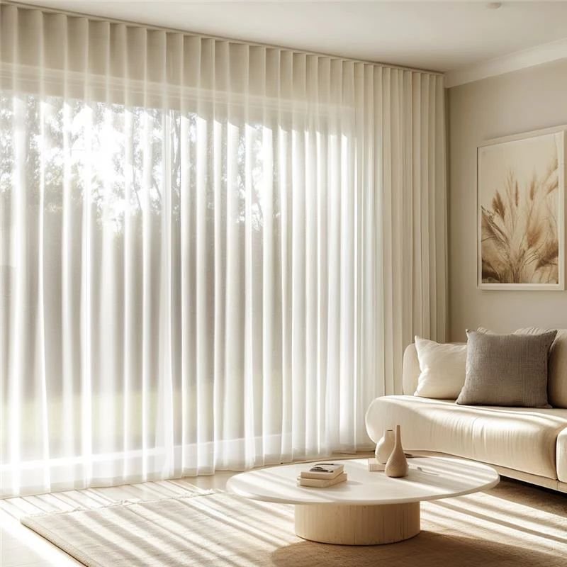 CORTINA ONDA PERFECTA SALA BEIGE TERGAL